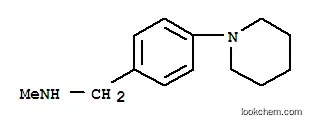 Molecular Structure of 852180-55-3 (N-METHYL-N-(4-PIPERIDIN-1-YLBENZYL)AMINE)