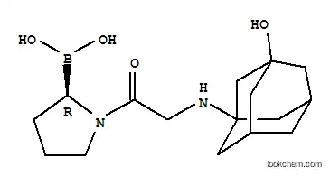 Molecular Structure of 852331-49-8 (Vildagliptin-Boronic Acid)
