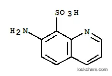 8-Quinolinesulfonic  acid,  7-amino-