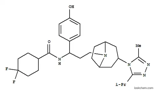 Molecular Structure of 856708-54-8 (4-Hydroxyphenyl Maraviroc)