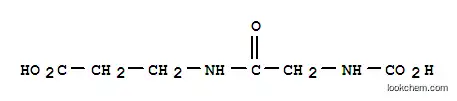 -bta--Alanine,  N-(N-carboxyglycyl)-  (5CI)