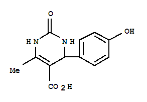 1,2,3,4-TETRAHYDRO-4-(P-HYDROXYPHENYL)-6-METHYL-2-OXO-5-PYRIMIDINECARBOXYLIC?ACID
