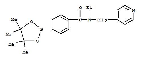 N-ETHYL-N-PYRIDIN-4-YLMETHYL-4-(4,4,5,5-TETRAMETHYL-[1,3,2]DIOXABOROLAN-2-YL)-BENZAMIDE