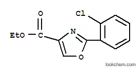 Molecular Structure of 885274-70-4 (2-(2-CHLORO-PHENYL)-OXAZOLE-4-CARBOXYLIC ACID ETHYL ESTER)