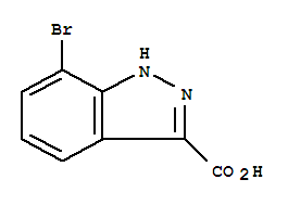 1H-Indazole-3-carboxylicacid, 7-bromo-(885278-71-7)