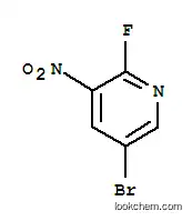 Molecular Structure of 886372-98-1 (2-FLUORO-3-NITRO-5-BROMO PYRIDINE)