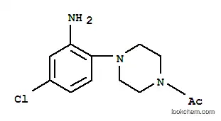 Molecular Structure of 890091-78-8 (2-(4-Acetyl-piperazin-1-yl)-5-chloroaniline)
