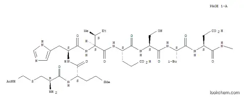 Molecular Structure of 89991-90-2 ((CYS(ACM)20,31)-EGF (20-31))
