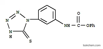 Molecular Structure of 92339-43-0 (1-(3-PHENOXYCARBAMIDOPHENYL)-5-MERCAPTOTETRAZOLE)
