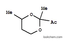 Molecular Structure of 92705-67-4 (Ketone, 2,4-dimethyl-m-dioxan-2-yl methyl (7CI))