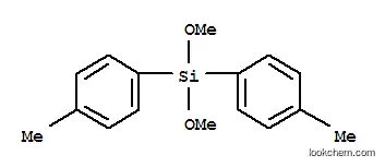 Molecular Structure of 92779-72-1 (DI(P-TOLYL)DIMETHOXYSILANE)