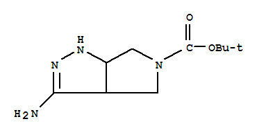 Pyrrolo[3,4-c]pyrazole-5(1H)-carboxylicacid, 3-amino-3a,4,6,6a-tetrahydro-, 1,1-dimethylethyl ester