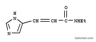 Molecular Structure of 952733-18-5 (2-Propenamide,  N-ethyl-3-(1H-imidazol-5-yl)-)