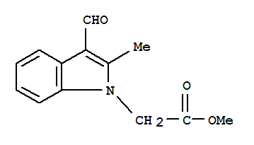 methyl (3-formyl-2-methyl-1H-indol-1-yl)acetate(SALTDATA: FREE)