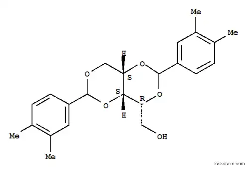 Molecular Structure of 464178-19-6 (1,3-2,4-di(3,4-dimethylbenzylidene)xylitol)