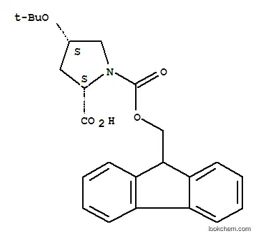 Molecular Structure of 464193-92-8 (FMOC-D-HYP(TBU)-OH)