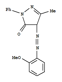 Molecular Structure of 4645-07-2 (Solvent Yellow 72)