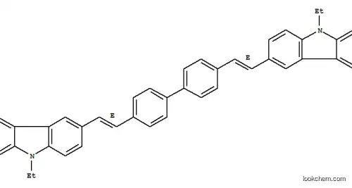 4,4'-Bis(9-ethyl-3-carbazovinylene)-1,1'-biphenyl