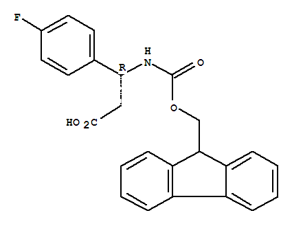 Fmoc-(R)-3-Amino-3-(4-fluoro-phenyl)-propionic acid