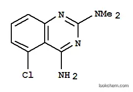 Molecular Structure of 494763-17-6 (4-AMINO-2-DIMETHYLAMINO-5-CHLOROQUINAZOLINE)