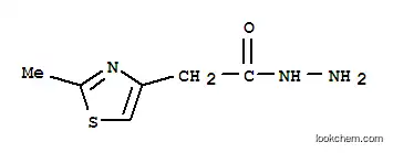 Molecular Structure of 496057-29-5 ((2-METHYL-THIAZOL-4-YL)ACETIC ACID HYDRAZIDE)