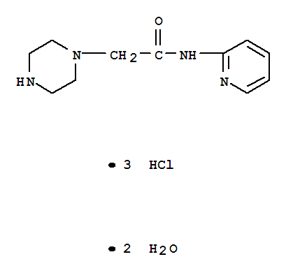 2-(PIPERAZIN-1-YL)-ACETIC ACID N-(2-PYRIDYL)-AMIDE 3 HCL 2 H2O