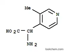 Molecular Structure of 500755-89-5 (2-Amino-2-(3-methylpyridin-4-yl)acetic acid)