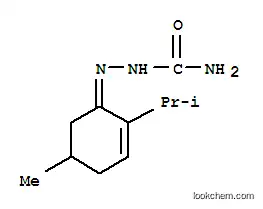 Molecular Structure of 5113-67-7 ((2E)-2-[5-methyl-2-(propan-2-yl)cyclohex-2-en-1-ylidene]hydrazinecarboxamide)