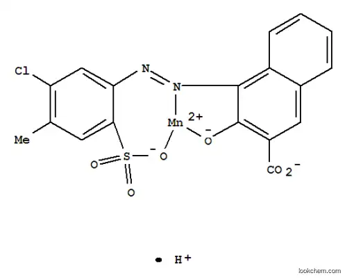 Manganate(1-),[4-[2-[5-chloro-4-methyl-2-(sulfo-kO)phenyl]diazenyl-kN1]-3-(hydroxy-kO)-2-naphthalenecarboxylato(3-)]-, hydrogen (1:1)