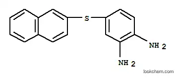 Molecular Structure of 54092-93-2 (4-(2'-Naphthalenethio)-1,2-phenylenediamine)