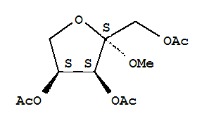 (3S,4S,5S)-4-ACETYLOXY-5-(ACETYLOXYMETHYL)-5-METHOXY-OXOLAN-3-YL] ACE TATE