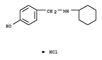 5461-17-6,4-[(cyclohexylamino)methyl]phenol,Phenol,4-[(cyclohexylamino)methyl]-, hydrochloride (9CI)