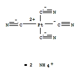 Platinate(2-),tetrakis(cyano-kC)-,diammonium, (SP-4-1)- (9CI)