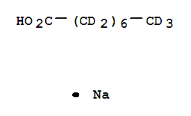 Octanoic-d15 acid,sodium salt (9CI)