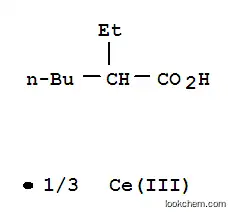 Molecular Structure of 56797-01-4 (Cerium(III) 2-ethylhexanoate)