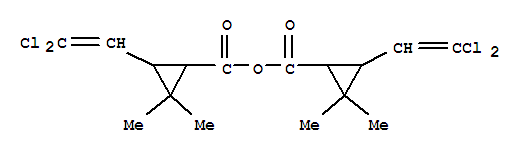 56860-12-9,3-(2,2-dichlorovinyl)-2,2-dimethylcyclopropanecarboxylic anhydride,3-(2,2-dichlorovinyl)-2,2-dimethylcyclopropanecarboxylic anhydride