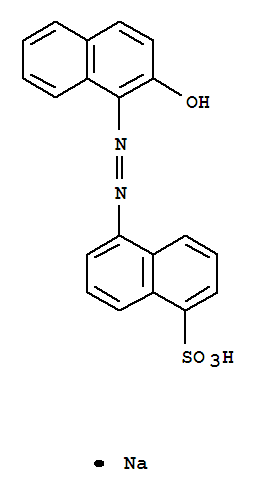 1-Naphthalenesulfonicacid, 5-[2-(2-hydroxy-1-naphthalenyl)diazenyl]-, sodium salt (1:1)(5850-93-1)