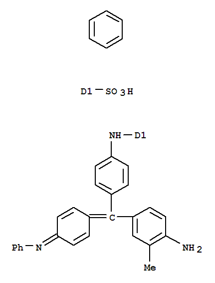 Benzenesulfonic acid,[[4-[(4-amino-3-methylphenyl)[4-(phenylimino)-2,5-cyclohexadien-1-ylidene]methyl]phenyl]amino]-(58569-23-6)
