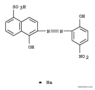 Molecular Structure of 5858-58-2 (Acid mordant Brown 92)