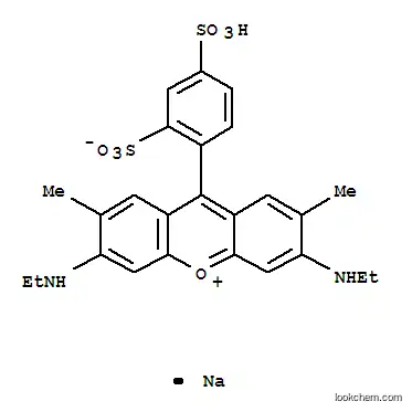 Molecular Structure of 5873-16-5 (SULFORHODAMINE G)