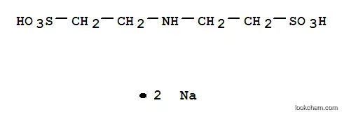 Molecular Structure of 58779-73-0 (disodium 2,2'-iminobis(ethanesulphonate))