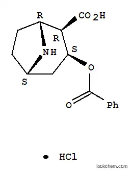 Molecular Structure of 60426-41-7 (NORBENZOYLECGONINE HYDROCHLORIDE)