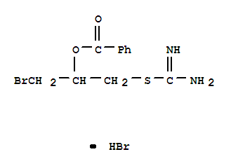 Pseudourea,2-(3-bromo-2-hydroxypropyl)-2-thio-, benzoate (ester), monohydrobromide (8CI)