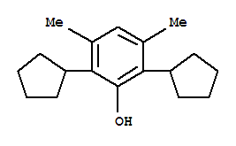 60834-84-6,2,6-dicyclopentyl-3,5-xylenol,2,6-dicyclopentyl-3,5-xylenol