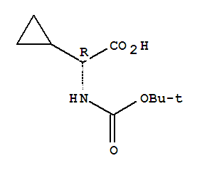 (R)-2-((tert-Butoxycarbonyl)amino)-2-cyclopropylacetic acid