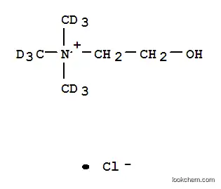 Molecular Structure of 61037-86-3 (CHOLINE CHLORIDE (TRIMETHYL-D9))