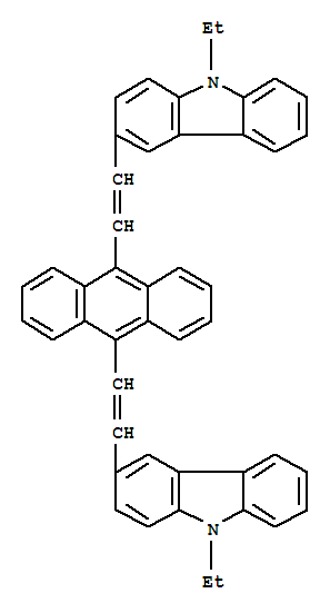 3,3'-(9,10-Anthracenediyldi-2,1-ethenediyl)bis[9-ethyl-9H-carbazole]