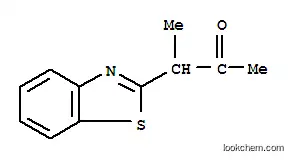 Molecular Structure of 6269-44-9 (2-Butanone,3-(2-benzothiazolyl)-(9CI))