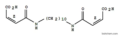 Molecular Structure of 6329-99-3 (2-Butenoic acid,4,4'-(1,10-decanediyldiimino)bis[4-oxo-, (Z,Z)- (9CI))