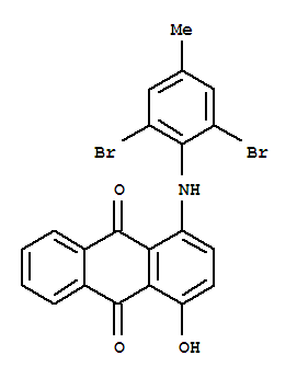 9,10-Anthracenedione,1-[(2,6-dibromo-4-methylphenyl)amino]-4-hydroxy-(63512-13-0)